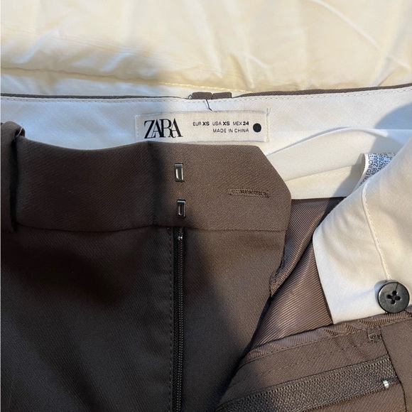Zara Slim Menswear Style Pants - Picture 2 of 4